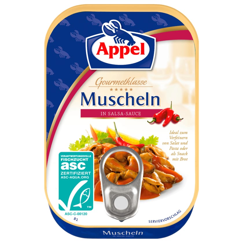 Appel Muscheln in Salsa-Sauce 100g